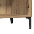 vidaXL Skrinka na platne dub artisan 84,5x38x89 cm kompozitné drevo