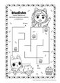 Gabby's Dollhouse JUMBO hádanky a maľovanky