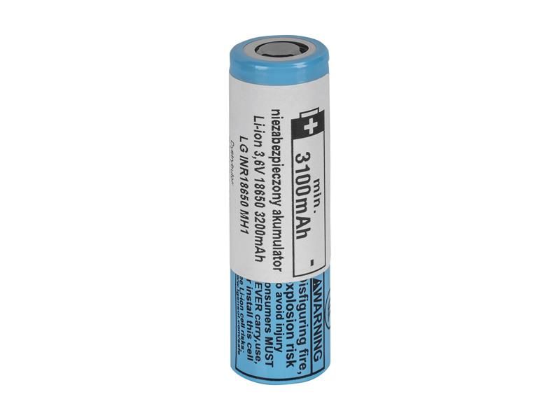 Nabíjacia batéria Li-Ion 18650 3,6 V/3100 mAh 10 A LG