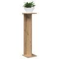 vidaXL Stojan na rastliny 2 ks Dub artisan 25 x 25,5 x 100,5 cm