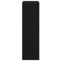 vidaXL Závesná skrinka Čierny dub 40 x 29,5 x 100 cm Kompozitné drevo