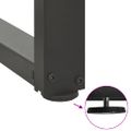 vidaXL Nohy k jedálenskému stolu v tvare T, 2 ks, antracitové, 60x35x(72-73) cm, oceľ