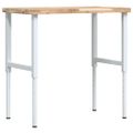 vidaXL Pracovný stôl 100x60x(73-99,5) cm masívna akácia obdĺžnik