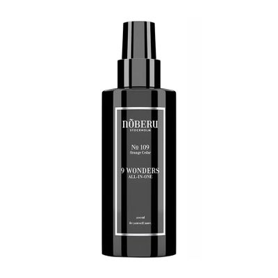 Vyživujúci a hydratačný sprej s tepelnou ochranou na vlasy aj bradu NOBERU 9 Wonders All-in-One Orange cedar 200 ml
