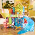 Magnetická stavebnica Pet Playhouse 50 dielov