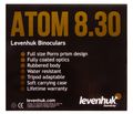 Binokulárny ďalekohľad Levenhuk Atom 8x30