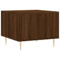 vidaXL Konferenčné stolíky 2 ks hnedý dub 50x50x40 cm kompozitné drevo