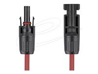 DL4 Solárny kábel 4 mm² samec na samicu 3 m