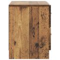 vidaXL Nočný stolík Staré drevo 62 x 34,5 x 44,5 cm Kompozitné drevo