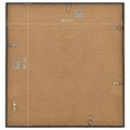 vidaXL Fotorámiky na stenu, koláž 3 ks, čierne 40x40 cm, MDF