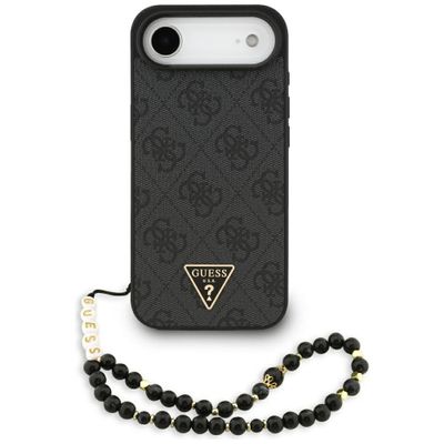 Puzdro Guess 4G Strap Triangle Logo MagSafe pre iPhone 17 Air čierne