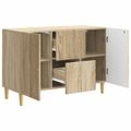 vidaXL Servírovacia skriňa Dub sonoma 89 x 34,5 x 60 cm