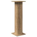 vidaXL Stojany na reproduktor 2ks dub artisan 30x30x95cm kompoz. drevo