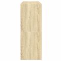 vidaXL Stojany na topánky 2 ks stohovateľné dub sonoma 89,5x30x40 cm