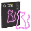 MANTA CAT, LED Neon plexi dekorácia