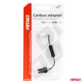 Rezistor CANBUS pre LED žiarovky 12V 3.2W T10 zástrčka a zásuvka AMiO-04087