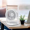 Bezdrôtový stolný ventilátor s nočným svetlom WB17 6,4" USB-C 3600mAh