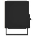 vidaXL Nočné stolíky 2 ks čierne 40x35x47,5 cm kompozitné drevo