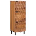 vidaXL Highboard Drevité hnedé dokončenie 40 x 33 x 110 cm