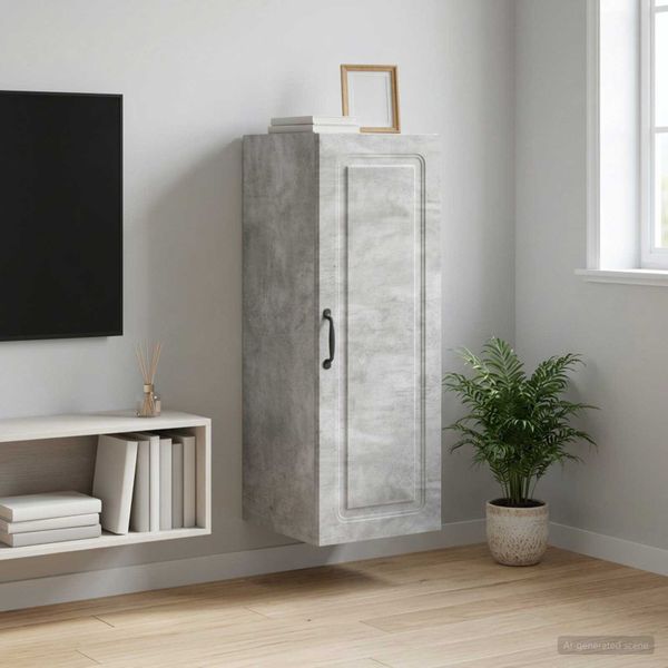 vidaXL Nástenná skrinka 33 x 34,5 x 90 cm Kompozitné drevo