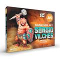 AK Interactive - Sergio Vilches: 3GEN Signature Set (14 farieb a 1 figúrka)