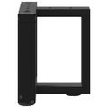 vidaXL Nohy konferenčného stolíka v tvare T, 2 ks, čierne, 30x25x(30-31) cm, oceľové