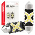 LED žiarovky CANBUS 12SMD Festoon C5W 2016 36mm White 12/24V AMiO-04236