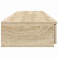 vidaXL Zásuvky pod posteľ Sonoma dub 160 x 36,5 x 16,5 cm
