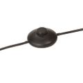 vidaXL Podlahová lampa 25 W starožitná strieborná 150 cm E27