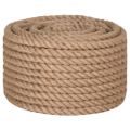 vidaXL Lano zo 100% juty, 20 mm, 50 m
