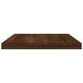 vidaXL Nástenné police 4 ks hnedý dub 40x20x1,5 cm kompozitné drevo