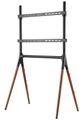 Neomounts Select NM-M1000BLACK/Držák displeje/na podlahu/37-70"/VESA 600X400/nosn. 40kg/černý Stojan, VESA, podlahový, pro LCD a TV 37"–70", nosnost 40kg, správa kabeláže, cerno-hnedý