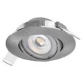 LED bodové svietidlo Exclusive strieborné, 5W neutrálna biela ZD3222