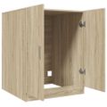 vidaXL Skrinka na práčku dub sonoma 71x71,5x91,5 cm