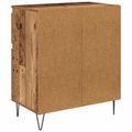 vidaXL Servírovacia skriňa Staré drevo 60 x 35 x 70 cm