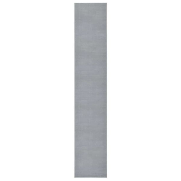 vidaXL Koberec behúň BCF sivý 60x350 cm