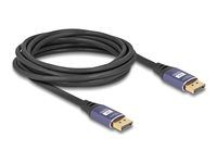 DisplayPort kábel 8K 60 Hz 5 m fialová metalíza