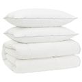 vidaXL Súprava paplónu z 90% husacieho peria FULDA 3 ks 220 x 240 cm