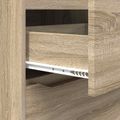 vidaXL Úložné skrine 80 x 48 x 105 cm Kompozitné drevo Sonoma dub
