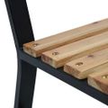 vidaXL Záhradná lavička 120 cm drevo