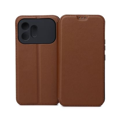 Puzdro Smart Touch pre Honor 600 hnedé
