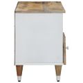 VidaXL TV skrinka 100x33,5x46 cm Masívne drevo Mango