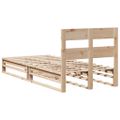vidaXL Posteľ bez matraca 90x200 cm masívna borovica