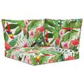 vidaXL Vankúš na vonkajšiu pohovku Polyester farebné 68,5 x 68,5 cm
