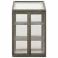 vidaXL Skleník 60x45x100 cm jedľové drevo