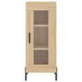 vidaXL Komoda dub sonoma 34,5x34x90 cm spracované drevo