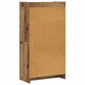 vidaXL Knižnica Staré drevo 59 x 30 x 111 cm Kompozitné drevo