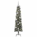 vidaXL Umelý vianočný stromček Zelená 180 cm PVC, plast a oceľ