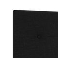 vidaXL Posteľ boxspring s matracom Čierna 180 x 200 cm Látka