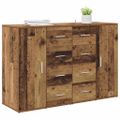 vidaXL Komody CORONA 2 ks Staré drevo 59 x 39 x 80 cm Kompozitné drevo